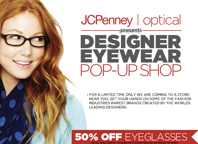 50% off eyeglasses!